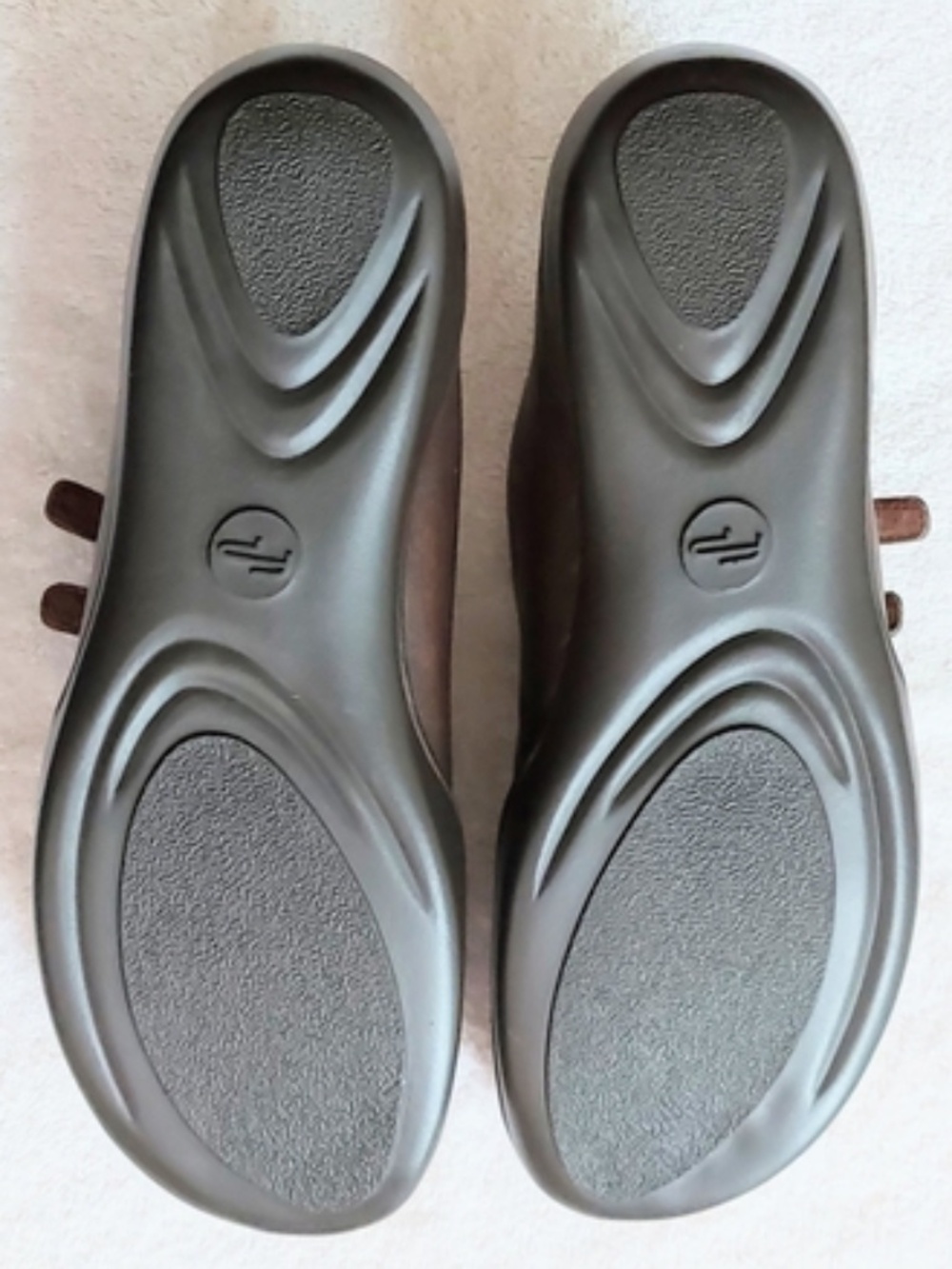 Birkenstock double-strap Mary-Jane metallic bronze brown flats EU40 = US9 = UK7 - Picture 5 of 7
